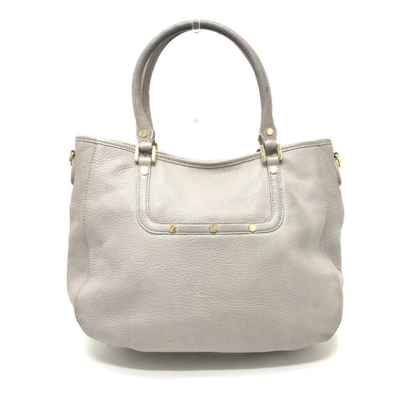 Tory Burch logo Tote bag Leather gray/GoldHardware - Picture 3 of 15